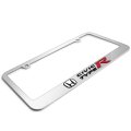 Honda Civic Type R 3d Mirror Chrome Metal License Plate Frame Official Licensed Universal Fit For Car Suv Truck 12 In X 6 With
