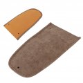 Fender Bib Cover Black Pu Leather Flame Rear Motorcycle Artificial Decorative Pad Pattern Fit For Xl 883 1200 48 Brown