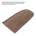 Fender Bib Cover Black Pu Leather Flame Rear Motorcycle Artificial Decorative Pad Pattern Fit For Xl 883 1200 48 Brown