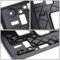 Front License Plate Mounting Bracket For Lexus Rx350 2013 2014 2015 F Sport Package Model Matte Black Polypropylene Replacement