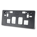 F-sport Package Model Factory Style Front License Plate Mounting Bracket For Lexus Rx350 2013 2014 2015 Matte Black 
