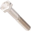 1 4-20 X 5 In Stainless Steel Hex Cap Screw 100 Pack Grade 2 Partially Threaded Model 831514 