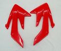 Ufo Plastics Radiator Covers 00-12 Cr Red Color Ho03634-070 