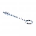 Prime-line Clothesline Eyebolt With Nuts 5 16-18 X 6 In Zinc Plated Steel 10 Pack