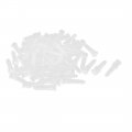A 30mm Length Plastic Expansion Bolt Wall Drywall Anchor White 80pcs 