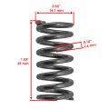 Caltric Clutch Spring Compatible With Honda Sportrax 250 Trx250ex 2006-2008 22401-hn6-a30 4x
