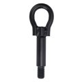 Front Tow Eye Hook Heavy Duty Forged Steel Black Paint Coating Effective Road Breakdown Assistance Direct Fitment Replacement 