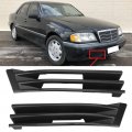 Front Bumper Tow Hook Covers Fit For Benz Oem 2028800105 2028800405 1 Pair Both Left And Right Cap