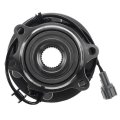 A-premium 2 X Front Wheel Bearings And Hub Assembly Compatible With Nissan Frontier 2005-2019 Pathfinder 2008-2012 Xterra