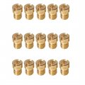 16pcs 90 92 95 98 100 105 108 110 115 120 125 130 135 140 145 150 Carburetor Main Jet Kit Replacement For Oko Cvk Round Style