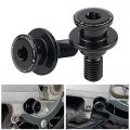 Nicecnc Black Aluminum Swingarm Spool Slider Stand Screws For Ktm 790 890 Adventure R Duke 2008-2023 2022 2021 2020 2019 2018 