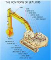 Pangolin Pc200-7 Travel Motor Seal Kit Oil Kits Repair For Komatsu Pc200lc-7 Excavator Wearing Parts 3