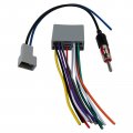 2024 New Stereo Radio Wiring Harness Antenna Adapter Combo 2p02-001 For Honda 2006-2011 Civic Excludind Dx Model