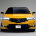 Acura Dual Chrome Logo In 3d On Mirror Stainless Steel License Plate