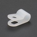Baomain R-type Cable Clamp 3 16 Inch White 100 Pack