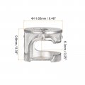 Uxcell Cam Lock Nut For Furniture 12pcs 11 65x9 8mm Joint Connector Locking Nuts Connecting Fittings