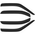 Side Window Deflectors Rain Guards For 2000 2004 Nissan Xterra Outside Mount Tape On Sun Visors 4 Piece Set Smoked Tint 