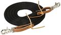 Weaver Leather Poly Roper Rein 3 8-inch X 8-feet Black 