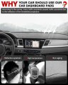 Autorder Dashboard Cover Mat For 2017-2022 Kia Niro Accessories Flannel Dash Sunshade Glare Uv Rays Protector