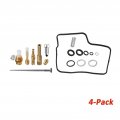 4 Packs Of Carburetor Rebuild Kit For Honda 1984-1987 Gl1200 Carb Repair Set Jets Gasket
