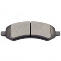Aintier Automotive Replacement Brake Pads Front Rear Fit For Chrysler Aspen 2007-2009 For Dodge Dakota 2010 Durango Ram 1500