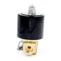 Baomain 3 8 Inch Brass Electric Solenoid Valve Water Air Fuels N C Dc 12v 