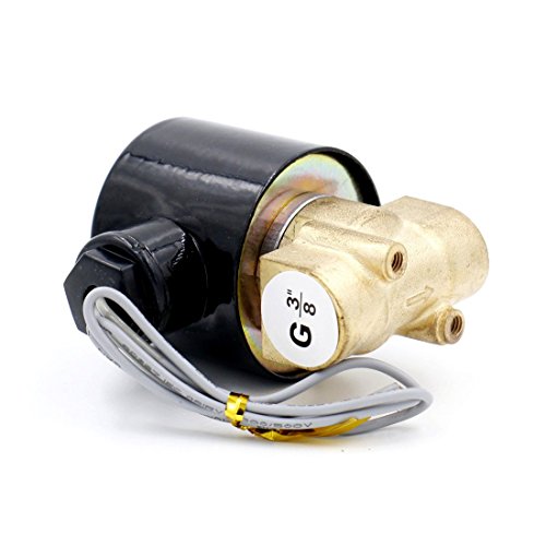 Baomain 3 8 Inch Brass Electric Solenoid Valve Water Air Fuels N C Dc 12v