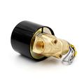 Baomain 3 8 Inch Brass Electric Solenoid Valve Water Air Fuels N C Dc 12v