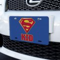 Superman Super Kid Shield Logo Novelty Metal Vanity Tag License Plate