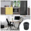 Uxcell 10pcs Inserts For Round Tubes With M6 Thread 19mm 0 75 Od Tube Black Plastic Plug Caster Insert Chair End Caps Furniture