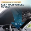Cartist Custom Fit For Windshield Sunshade 2015-2022 Gmc Canyon Shade Foldable Car Window Sun Visor Block Uv Rays