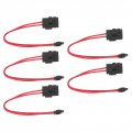 Fydun 5pcs Car Holder Connector Mini Heavy Duty Wire Extension For Vehicle Atm 20a 16awg With 5 Ack S 10 9mm Accessories Acd 