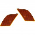 Carlights360 For Mercedes-benz C300 Side Marker Light 2008 2009 2010 2011 Driver And Passenger Pair Dot Certified Mb2554100 