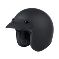 Tcmt Adult Motorcycle 3 4 Open Face Helmet With Visor Cafe Racer Cruiser Dot Approved Size M