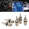 50pcs Auto Ac High Pressure Valve Core Copper Air Conditioning System Fit For R134 Series