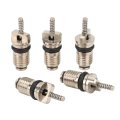 50pcs Auto Ac High Pressure Valve Core Copper Air Conditioning System Fit For R134 Series