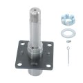Bt16 Round Spindle 8-1 4 Inch With Brake Flange For 1-1 16 Bearings 