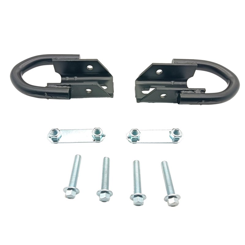 Front Tow Hooks Heavy Duty D-ring With Hardware Left And Righr Side For Ford F-150 F150 2009-2021 Replace Fl3z17a954c