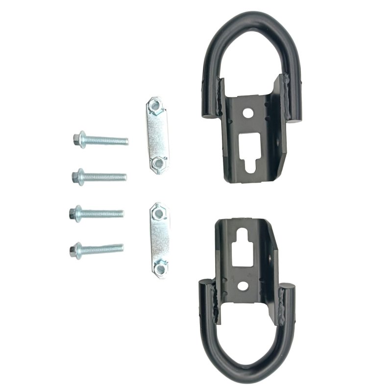Front Tow Hooks Heavy Duty D-ring With Hardware Left And Righr Side For Ford F-150 F150 2009-2021 Replace Fl3z17a954c
