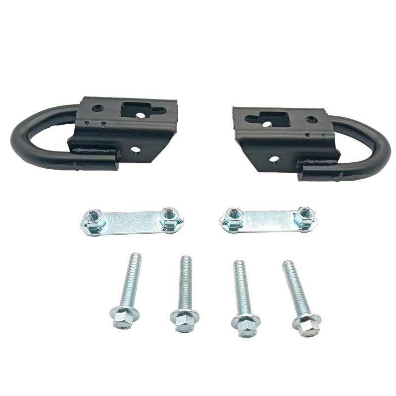 Front Tow Hooks Heavy Duty D-ring With Hardware Left And Righr Side For Ford F-150 F150 2009-2021 Replace Fl3z17a954c