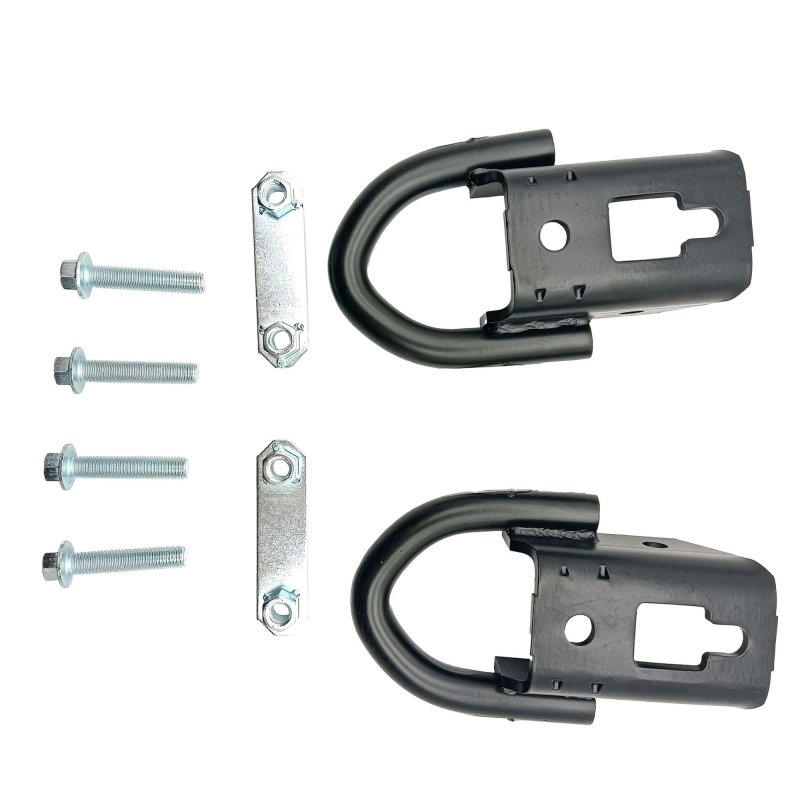 Front Tow Hooks Heavy Duty D-ring With Hardware Left And Righr Side For Ford F-150 F150 2009-2021 Replace Fl3z17a954c