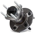 Auto Dynasty Factory Style Rear Wheel Bearing Hub Assembly With Abs Sensor Plug For Chevy Cobalt Hhr Malibu Pontiac G5 G6 