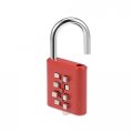 Uxcell 8-digit Combination Padlock Push Button Lock For Locker Cabinet Red 2pcs