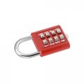Uxcell 8-digit Combination Padlock Push Button Lock For Locker Cabinet Red 2pcs