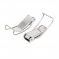 Uxcell Chest Box 118mmx34mmx20mm Stainless Steel Toggle Latches Catch Hasp Clamp 8pcs