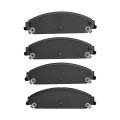 Front Brake Pads For Dodge Caliber 2008 2009 Semi Metallic Mechanical Pad Wear Sensor 2 17 In Inner Height 