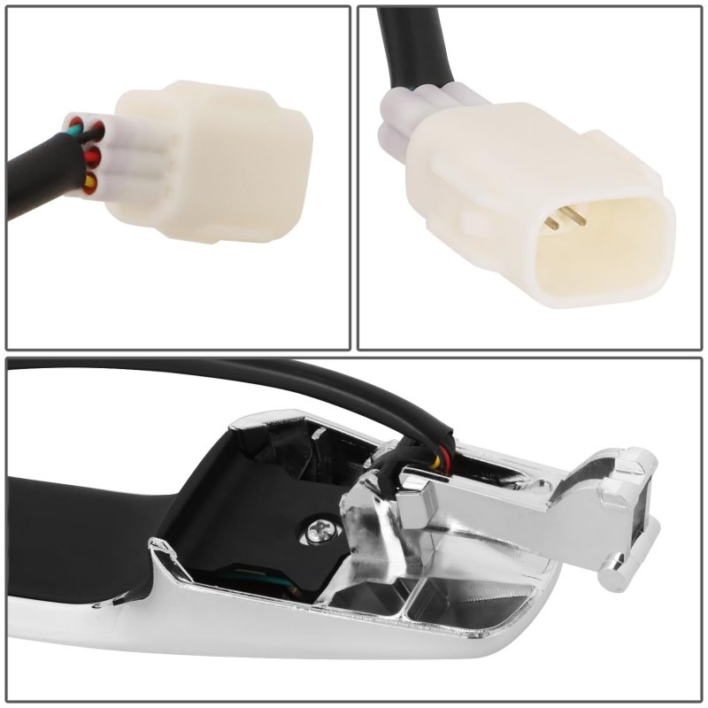 Auto Dynasty Smart Entry Model Factory Style Front Exterior Car Door Handle With Keyhole And Sensor For Lexus Lx570 Toyota Land