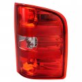 Hecasa Rh Tail Light Compatible With 2007-2014 Chevy Chevrolet Silverado Gmc Sierra 1500 2500 Hd 3500 Halogen Brake Lamp
