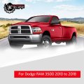 Passenger Right Side Mirror Glass Assembly With Plastic Back Plate Compatible 2010-2023 Dodge Ram 1500 2500 3500 Pickup Truck