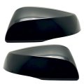 Spieg Side Mirror Cover Set For 2019-2024 Toyota Rav4 With Turn Signal Type Pair Housing Painted Black View Cap Replacement Oe 